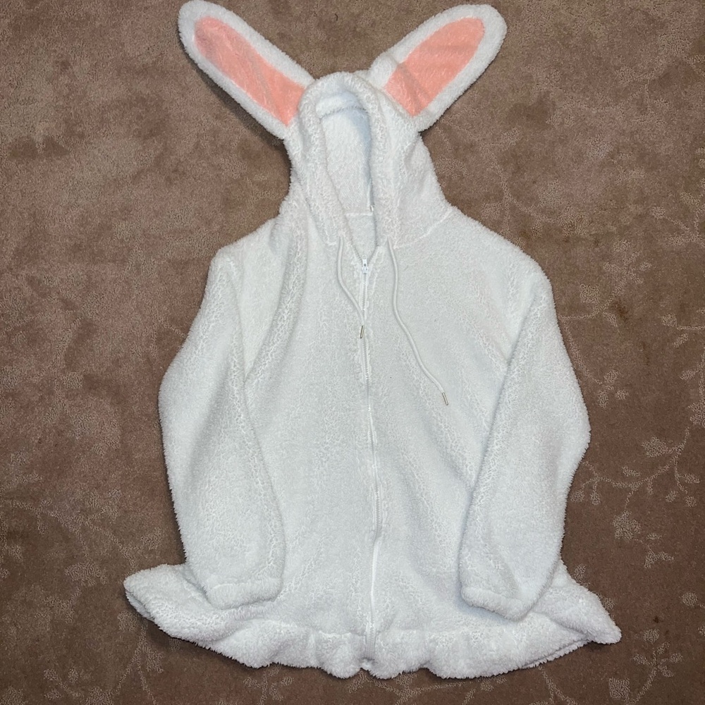 White Rabbit Hoodie Womens Medium